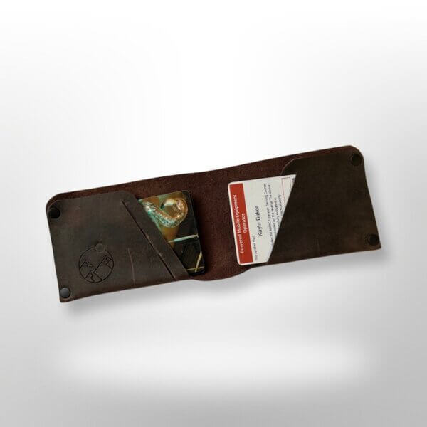 Brown Backpedal Wallet